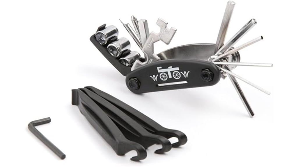 compact 16 in 1 bike tool