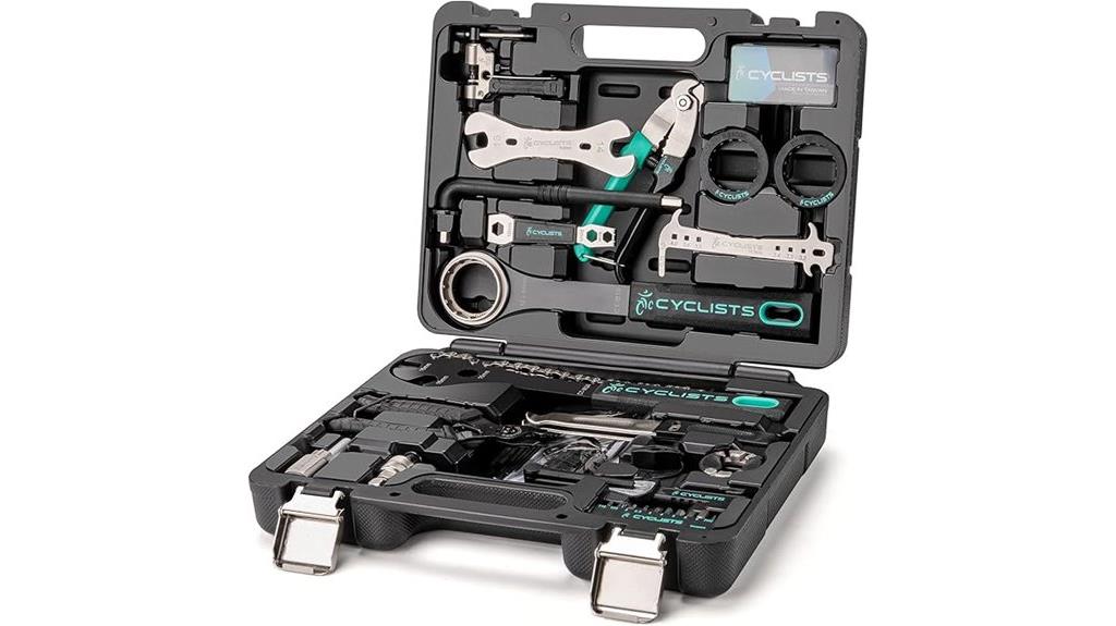 comprehensive bicycle repair set