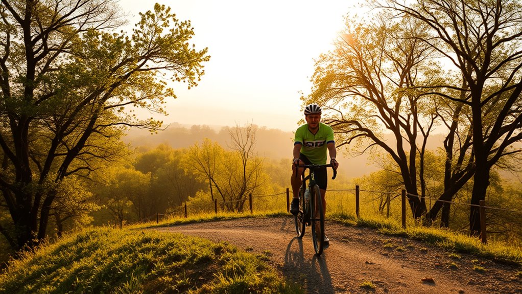 consistent morning ride habits