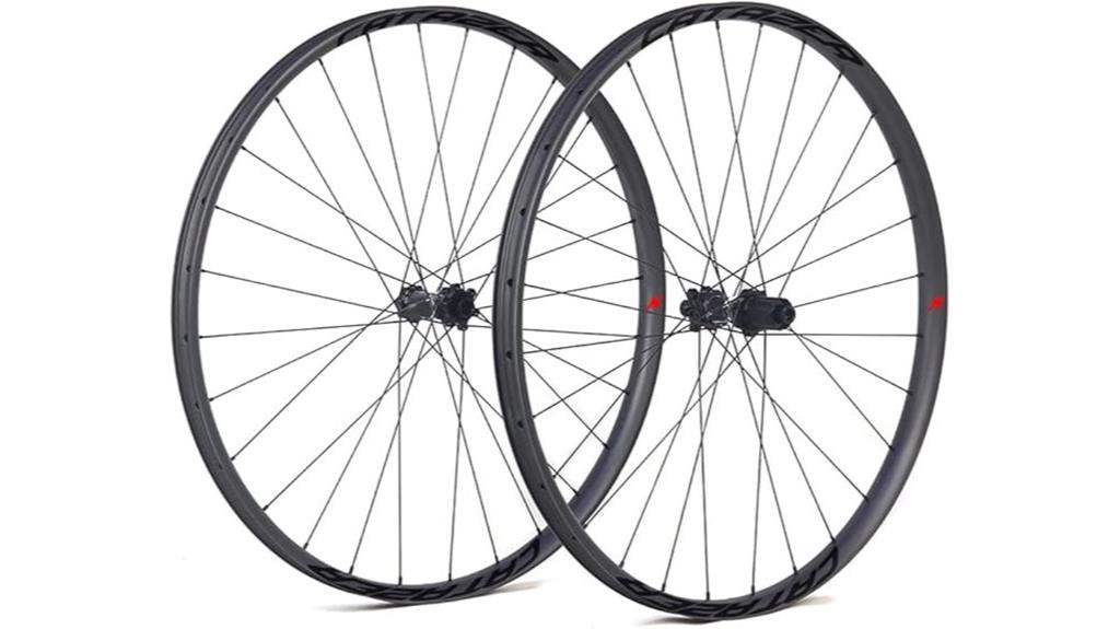 custom carbon mtb wheelset