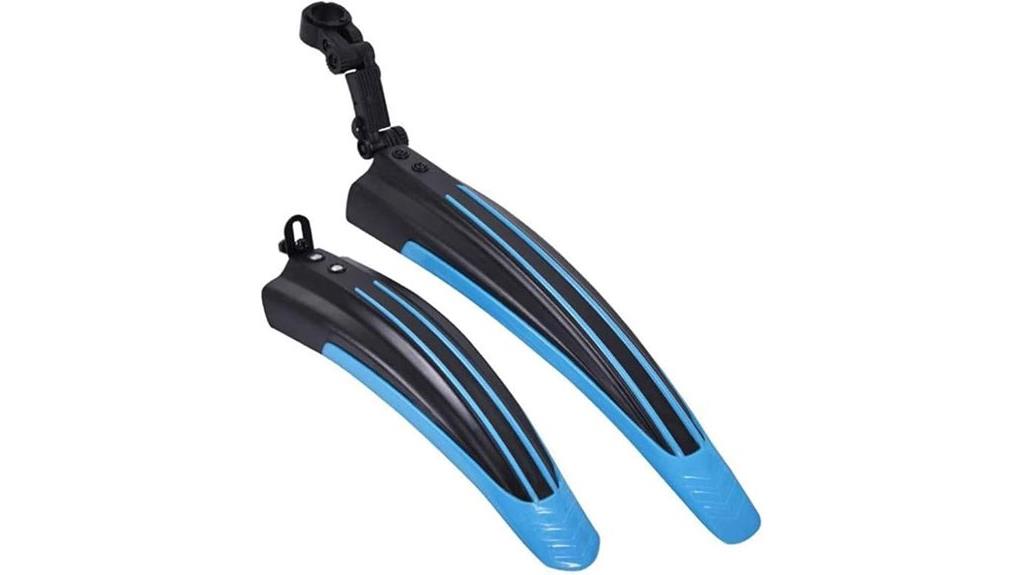 customizable bike mudguards set