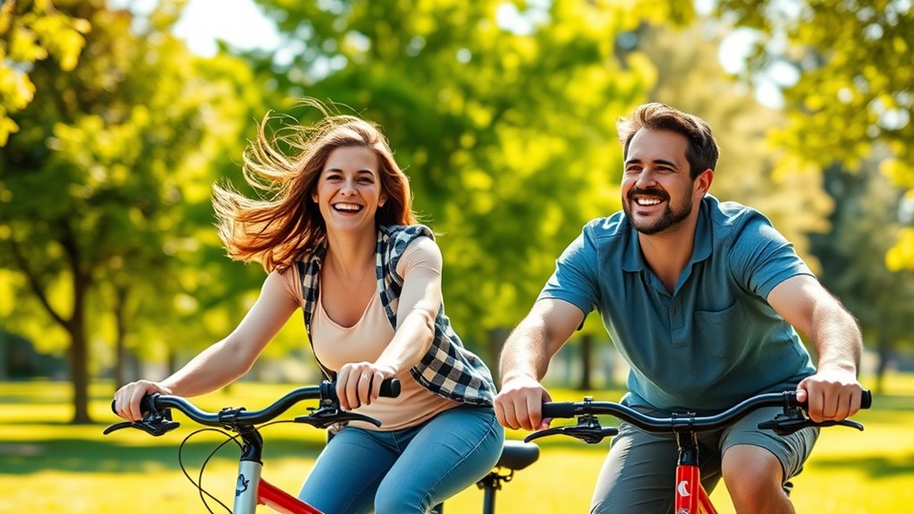 cycling enhances emotional bonding