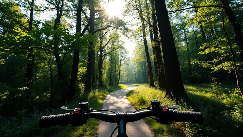 cycling fosters inner peace