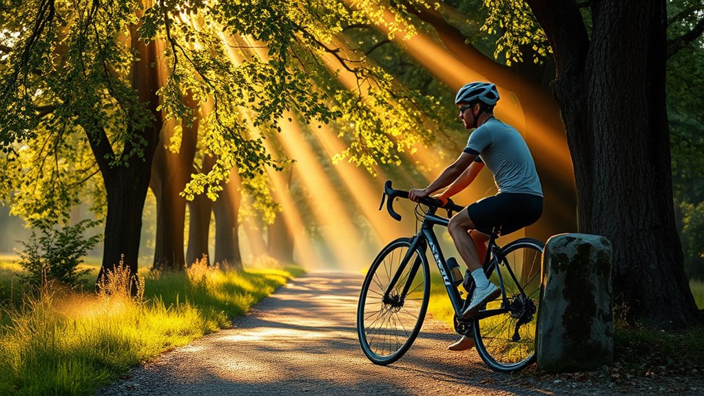 cycling improves sleep quality