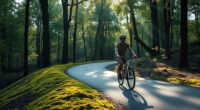cycling promotes mental tranquility