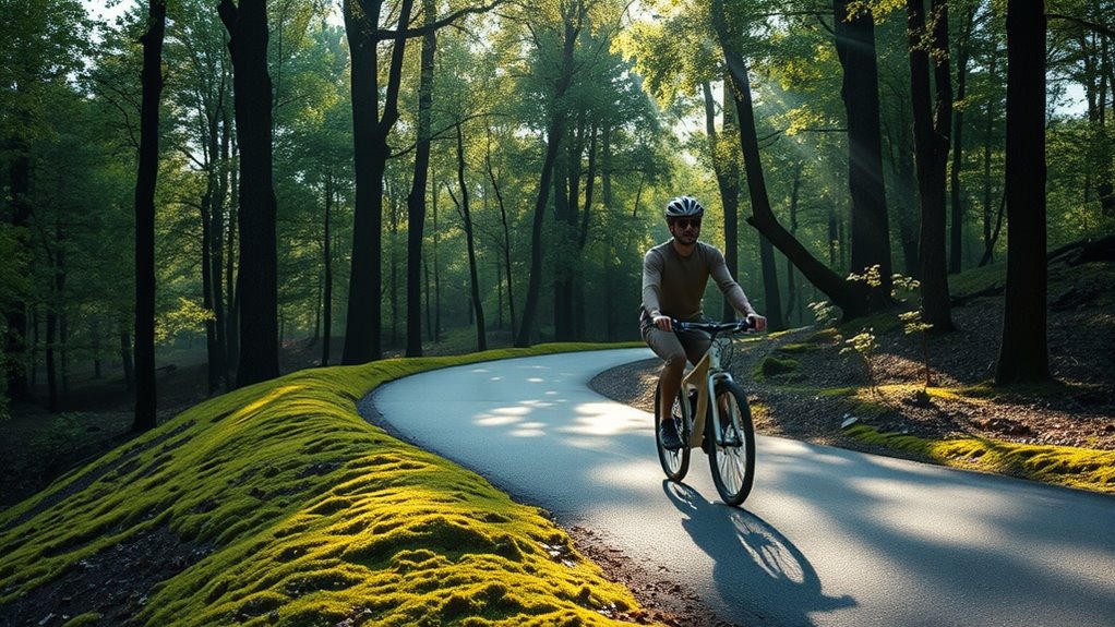 cycling promotes mental tranquility