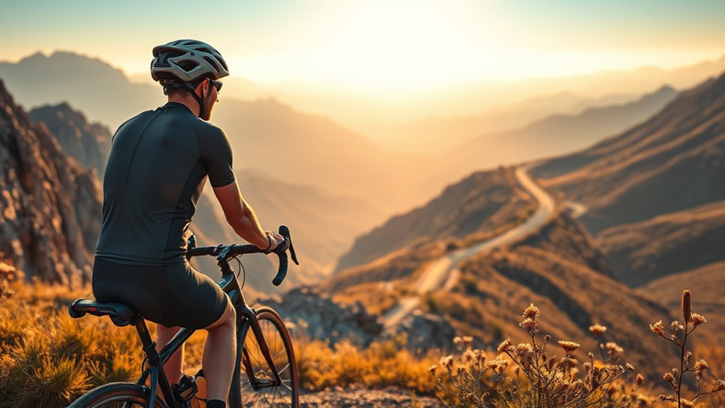 cyclist mindset and commitment