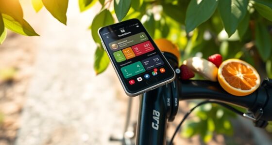 cyclist nutrition tracking apps
