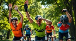 cyclists neglect essential stretching
