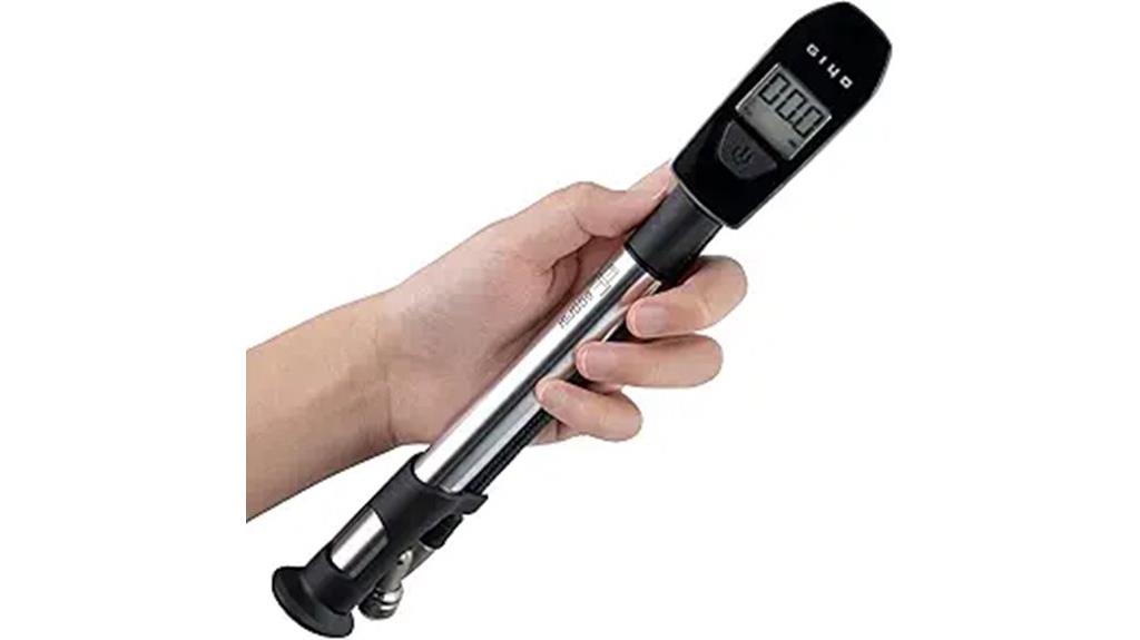 digital shock pump pressure