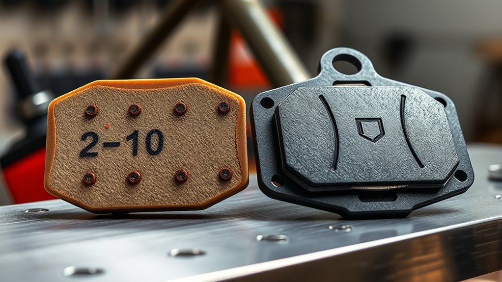 disc brake pad comparison