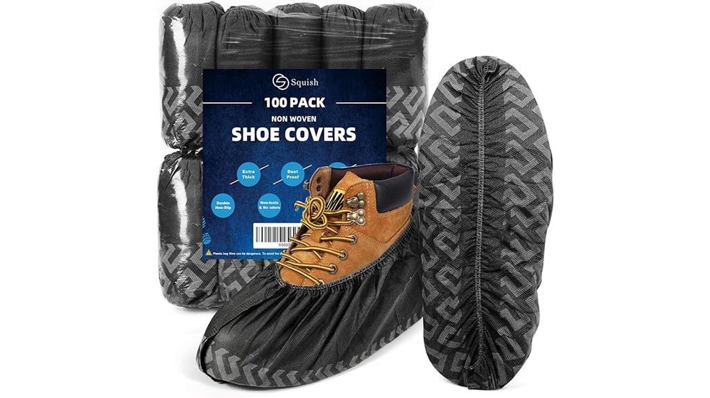 disposable non slip shoe covers
