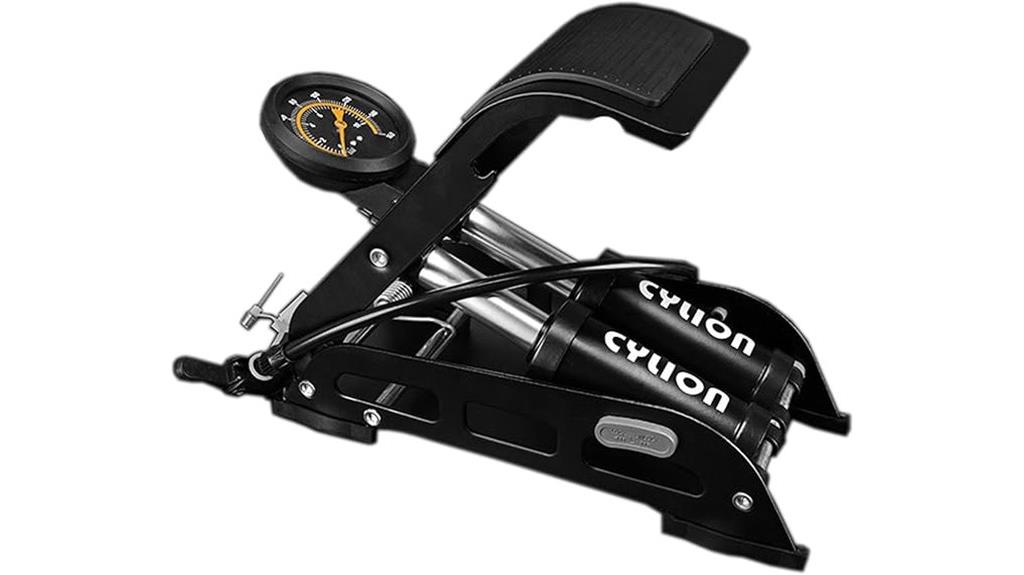 dual cylinder gauge pump