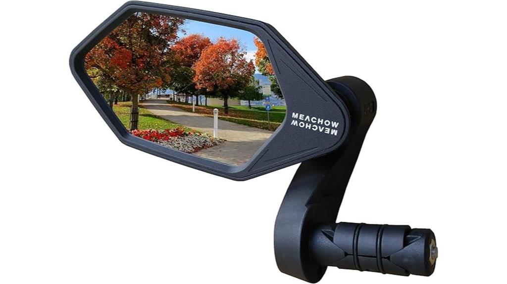 durable scratch resistant bike mirror