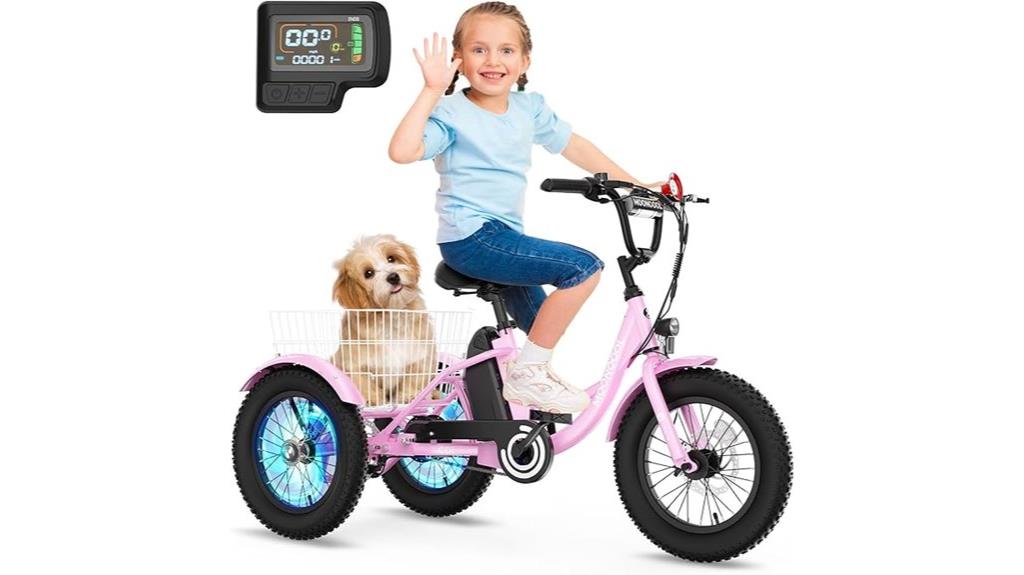 electric kids bike 16 inch