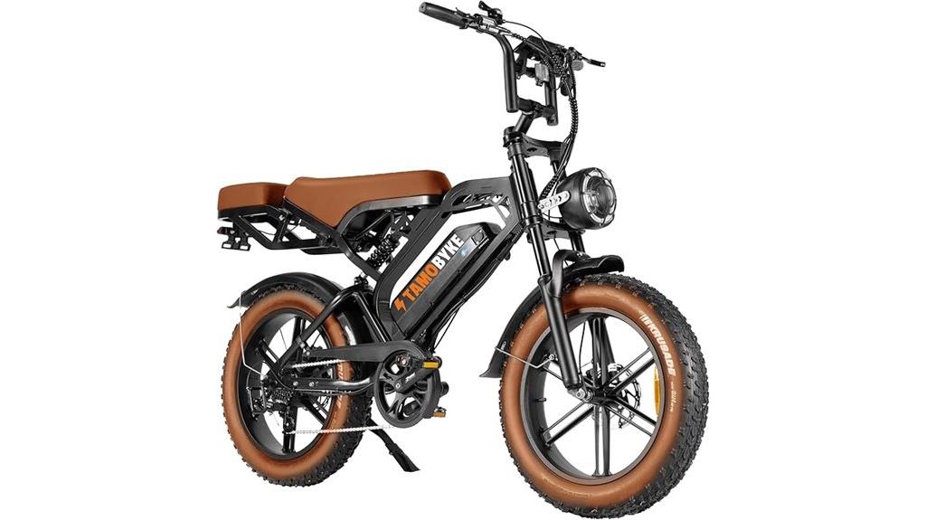 electric moped with large battery