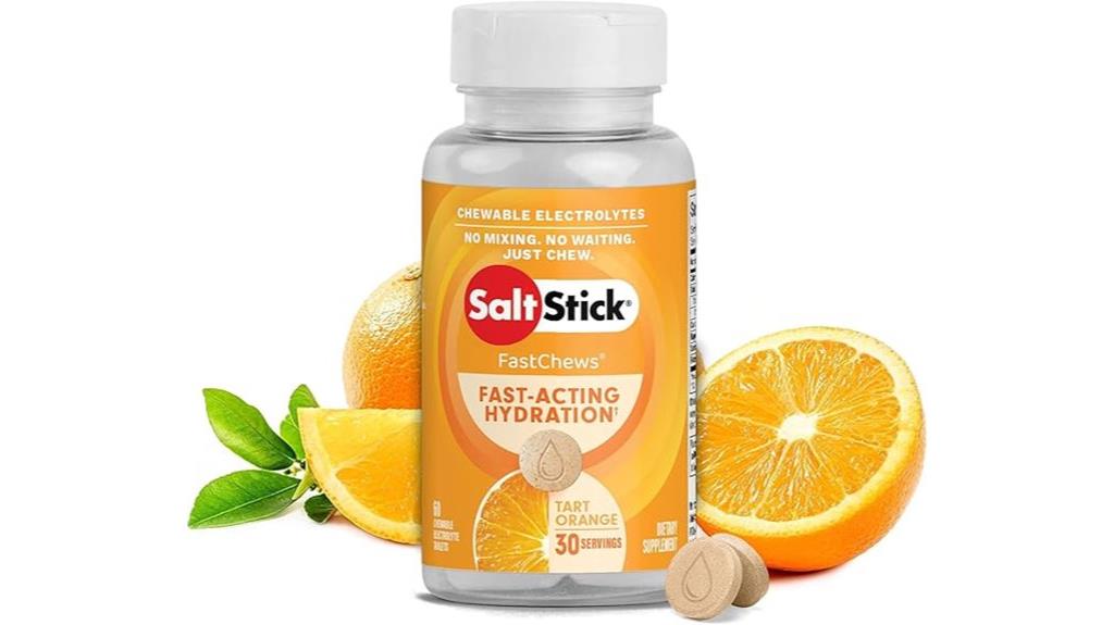 electrolyte chews orange flavor