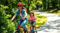 encouraging kids cycling enthusiasm