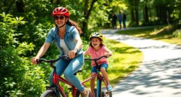 encouraging kids cycling enthusiasm