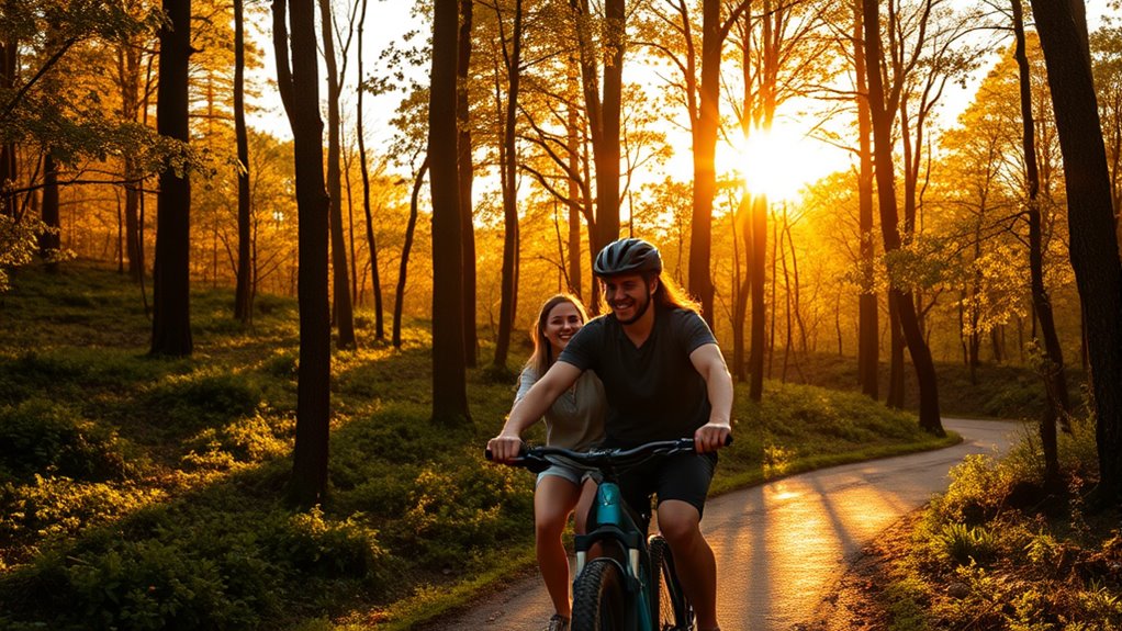 enjoy scenic motorcycle rides