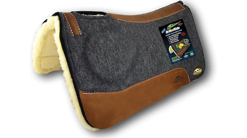 equine orthopedic fleece saddle