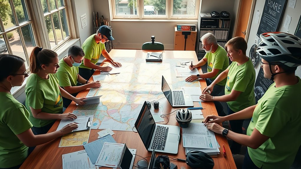 finalize logistics and preparations