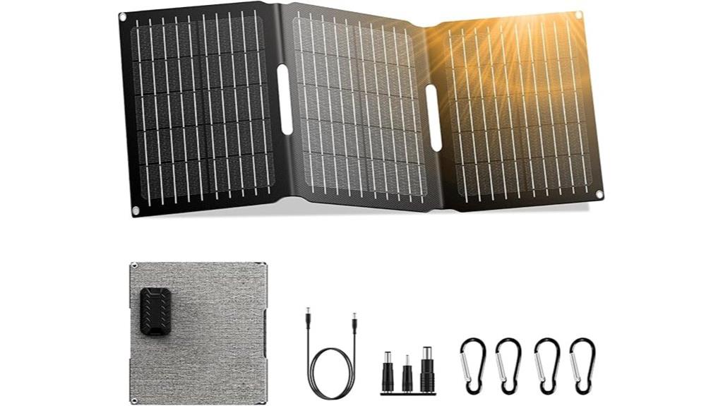 foldable 22w solar charger
