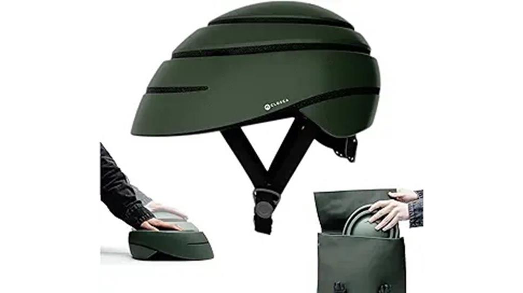 foldable adult commuter helmet