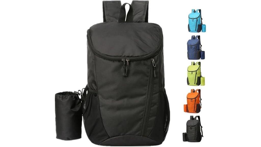 foldable hiking travel backpack