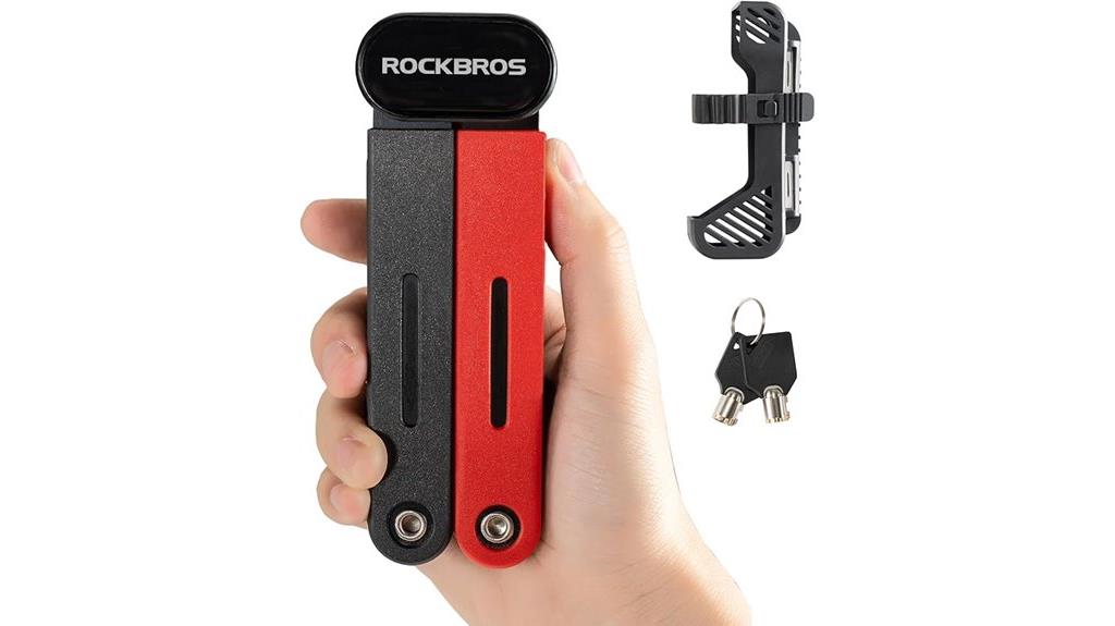 folding bike lock
