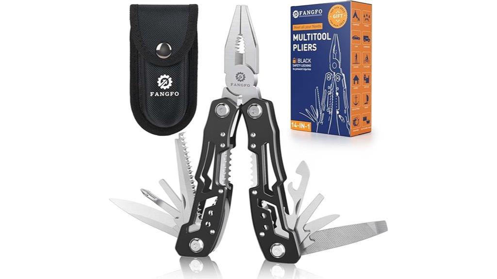 four in one stainless multitool