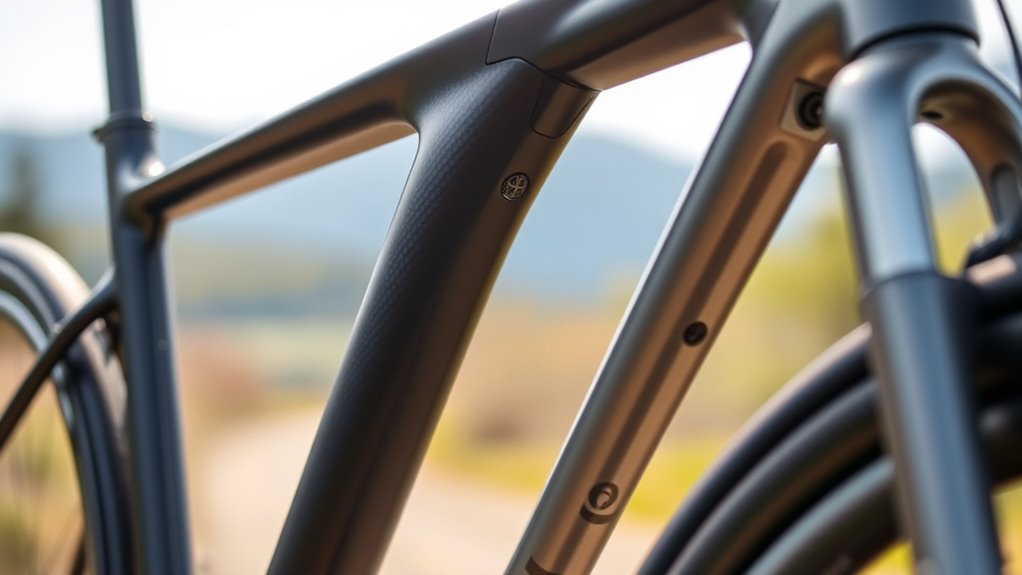 frame material impacts ride comfort