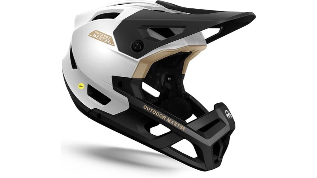 full face mountain bike helmet