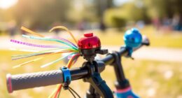 fun colorful bike accessories
