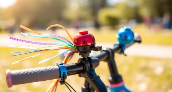 fun colorful bike accessories