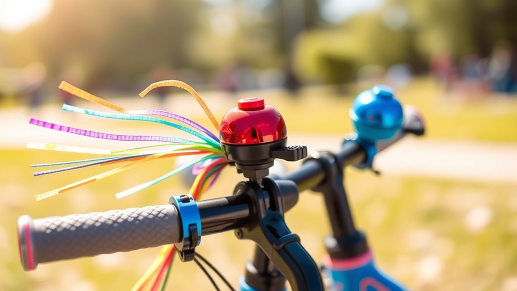 fun colorful bike accessories