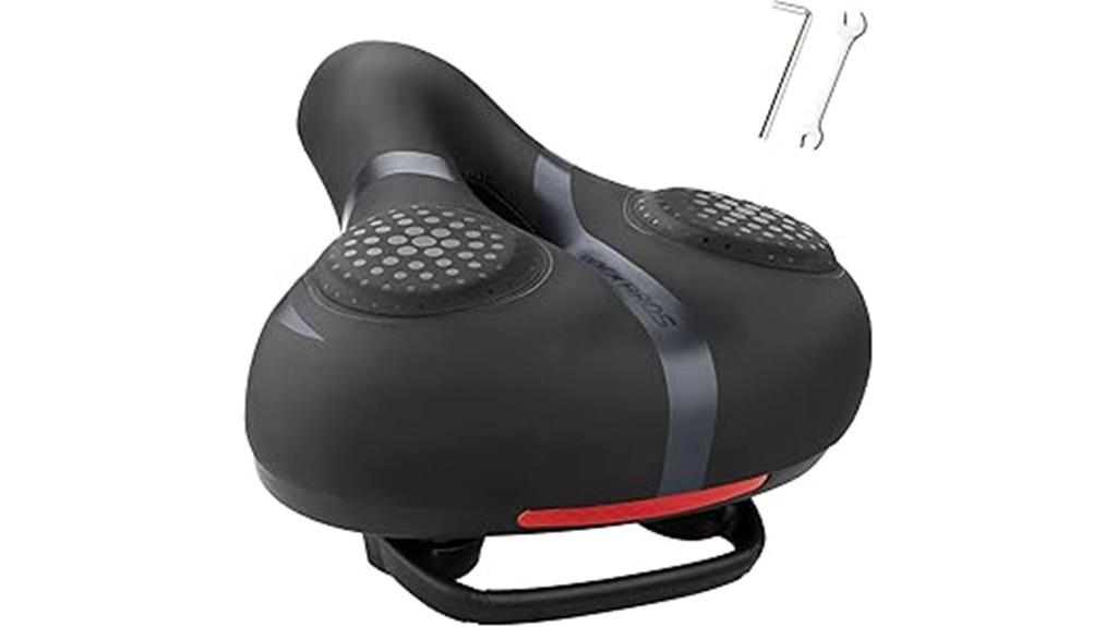 gel cushioned bike seat