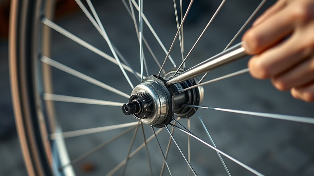 gentle incremental spoke adjustments