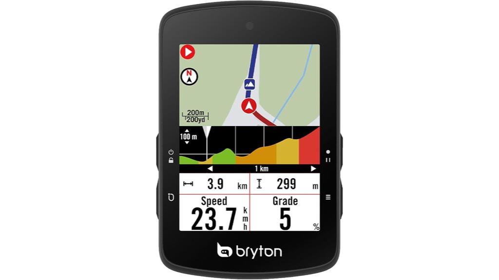 gps touchscreen bike computer
