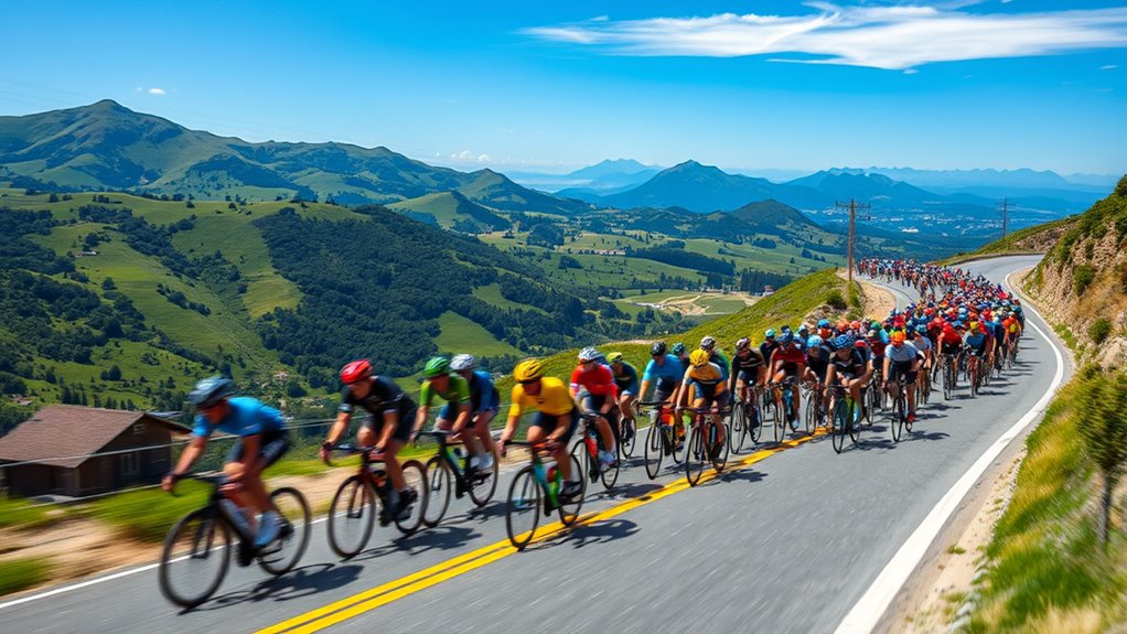 group rides range distances