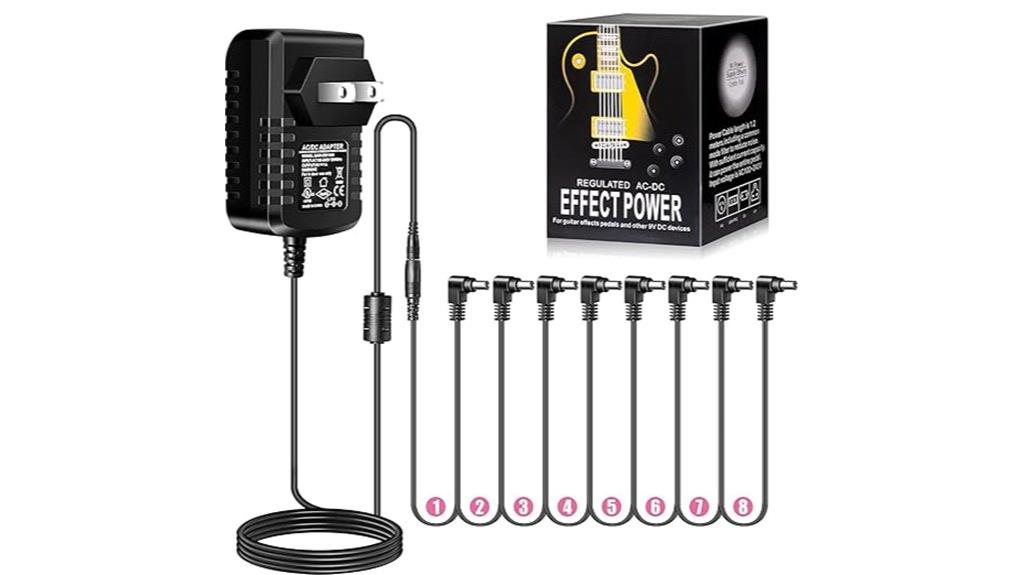 guitar pedal power supply