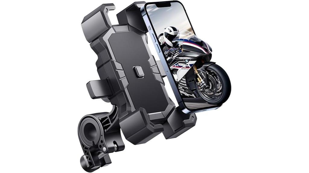 handlebar motorcycle phone mount