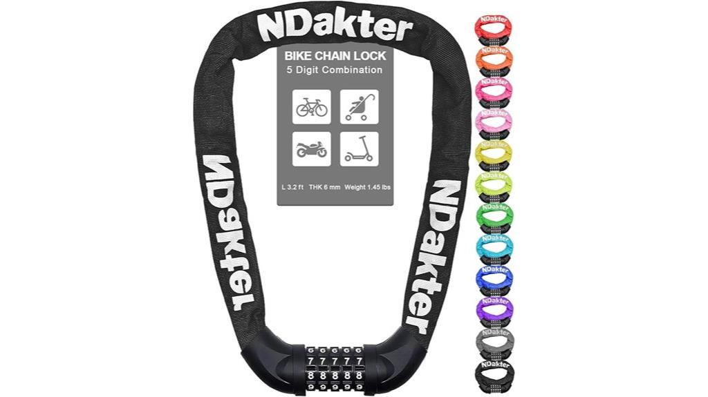 heavy duty 5 digit chain