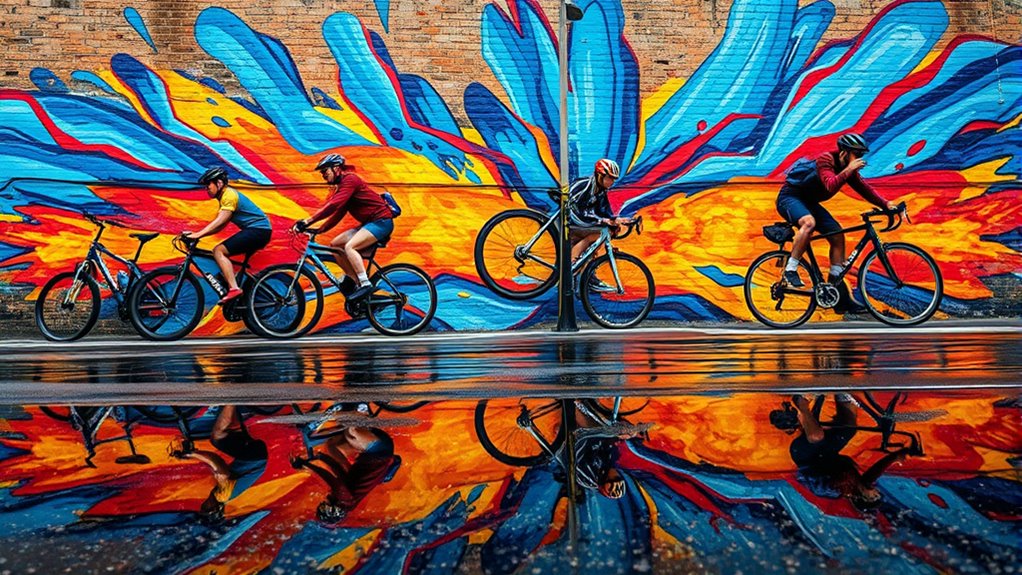 hidden cycling art movement