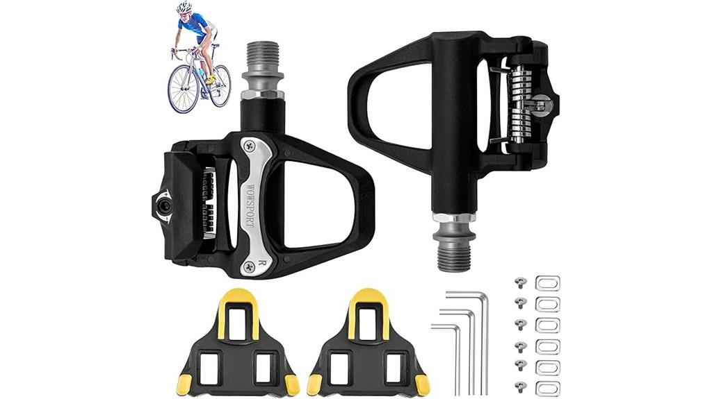 high performance cycling pedal system