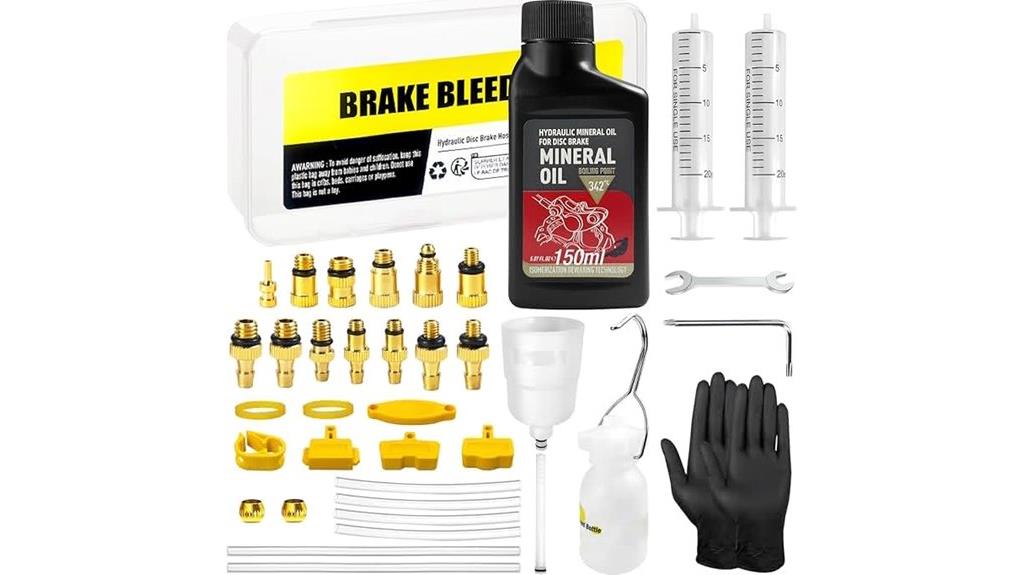 hydraulic brake bleed kit
