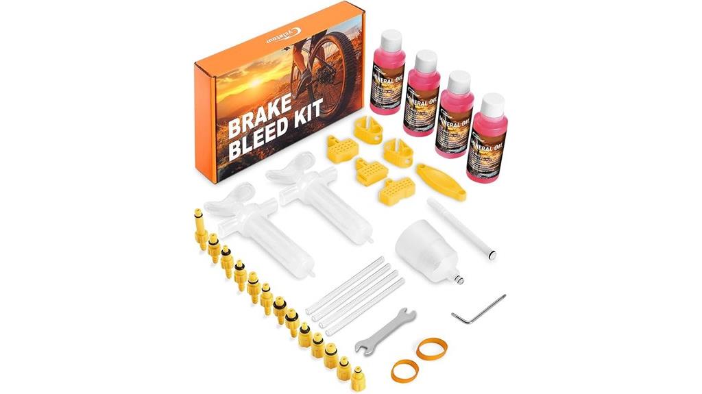 hydraulic brake bleeding kit