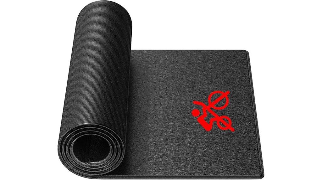 indoor exercise bike mat