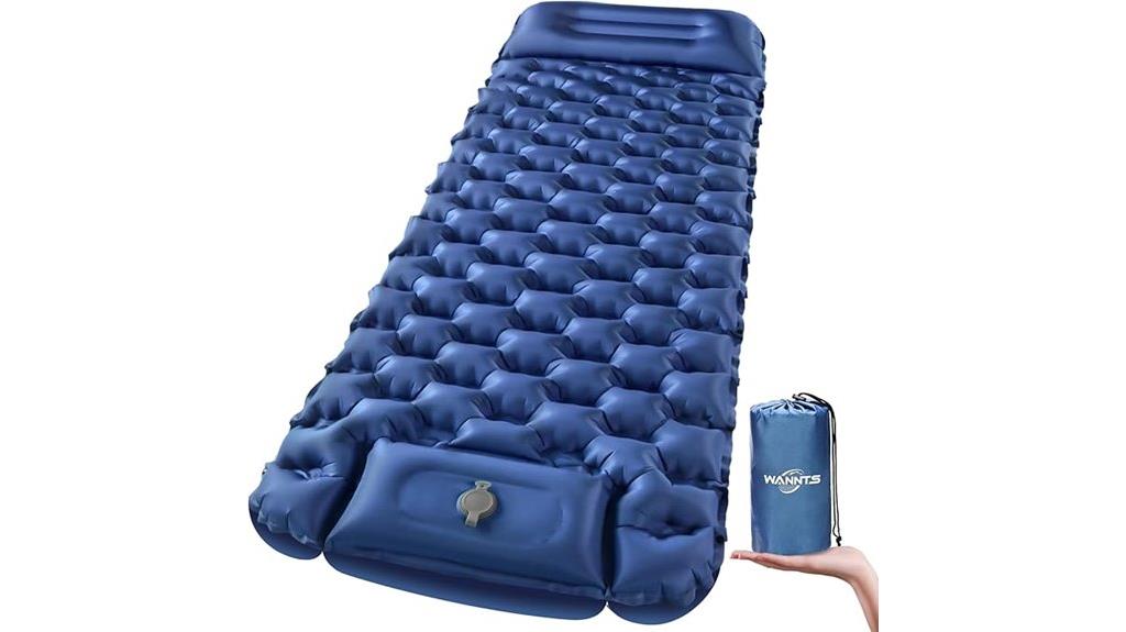 inflatable camping sleeping pad