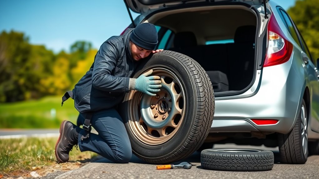 inspect identify remove tire